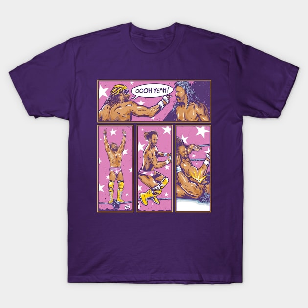 Macho Man Randy Savage Comic T-Shirt by Holman